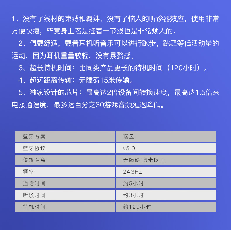 智能藍牙耳機方案開發